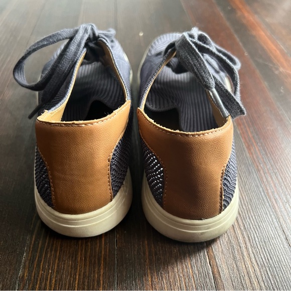 Lucky Brand Luika Sneakers Cream and Tan Lace Up Size 8 - Picture 5 of 8